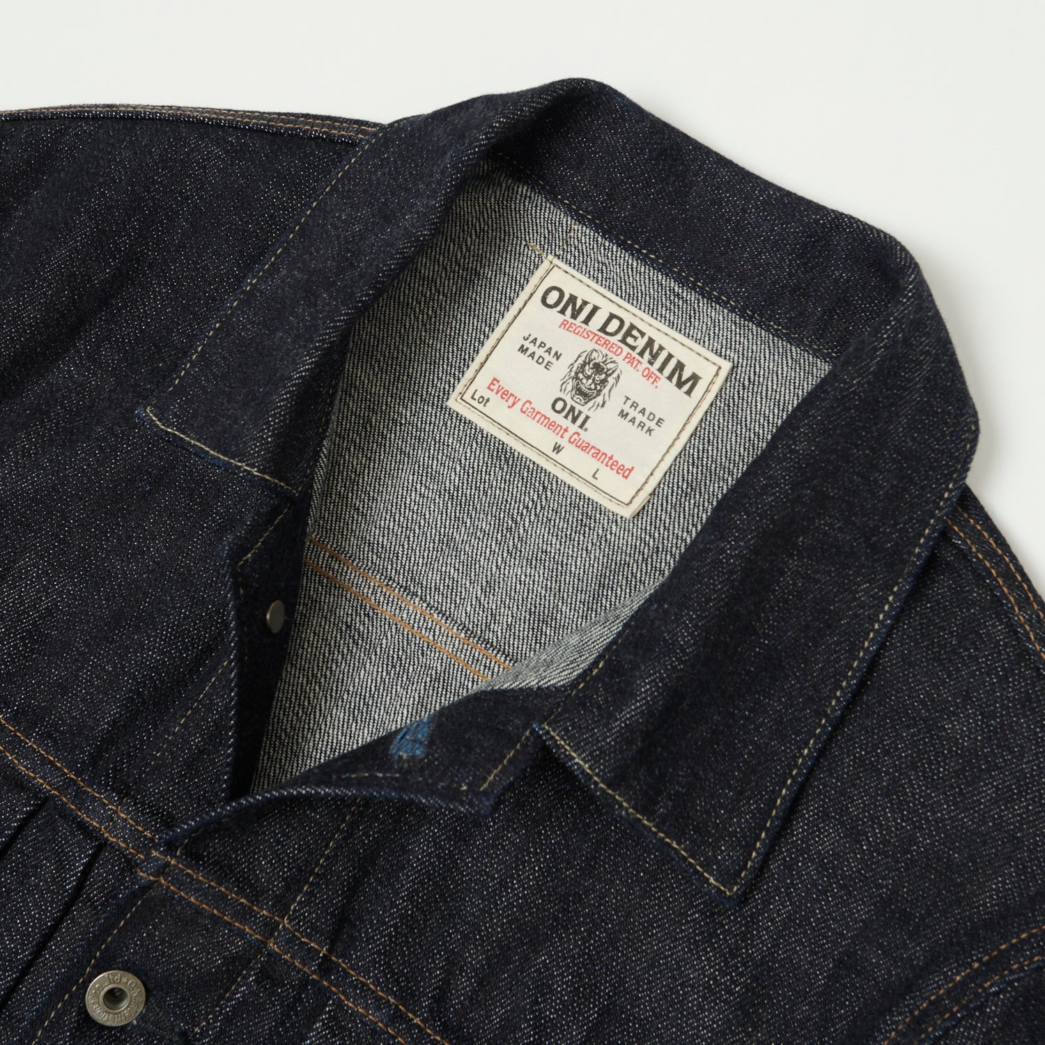 ONI Denim 03128 12oz Loose Weave Denim Coverall Jacket