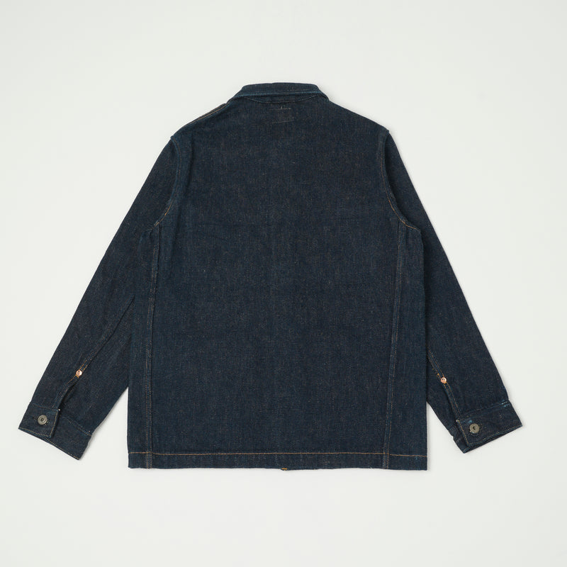 ONI 03101-ZR 20oz Secret Denim Coverall Jacket - Rinsed