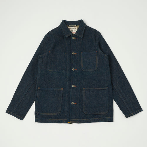 ONI Denim 03502ZR 'Secret Denim' 20oz Coverall Jacket - Rinsed