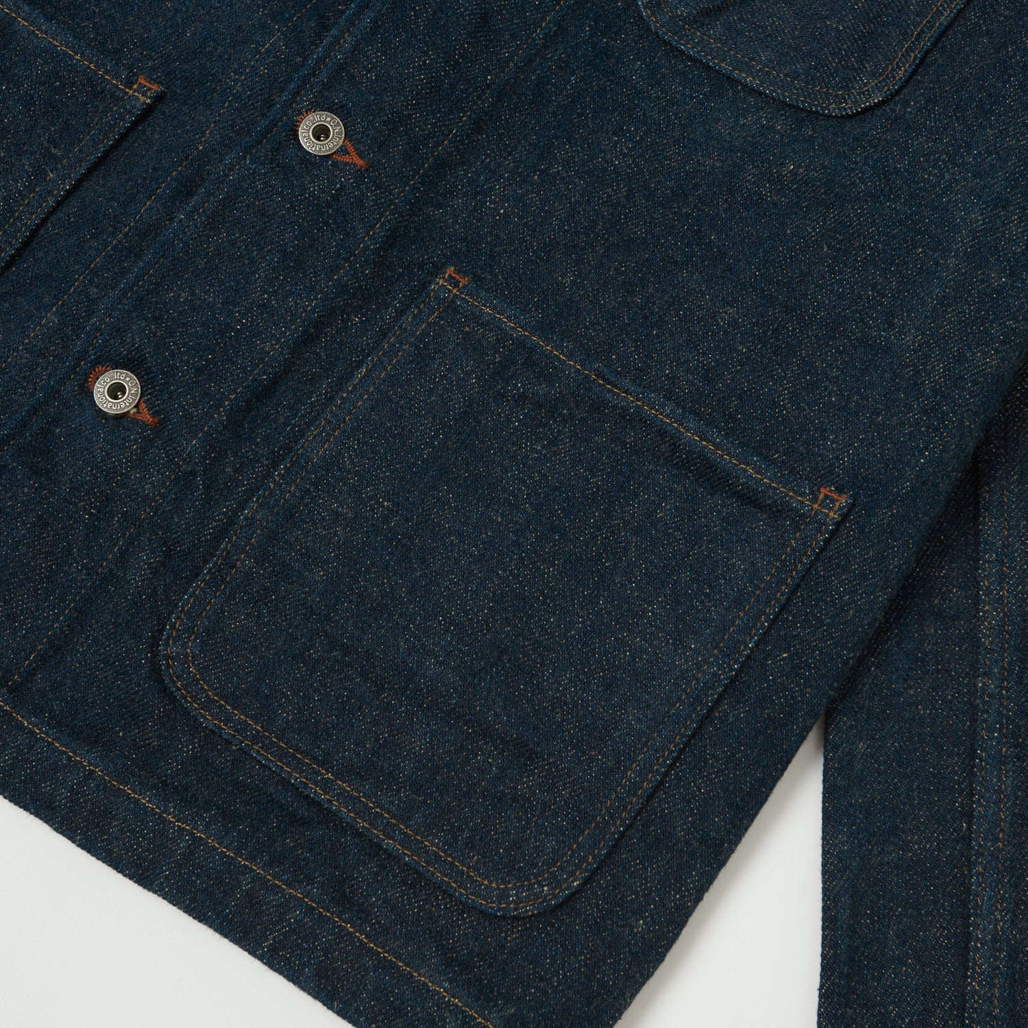 ONI Denim 03502ZR 'Secret Denim' 20oz Coverall Jacket - Rinsed