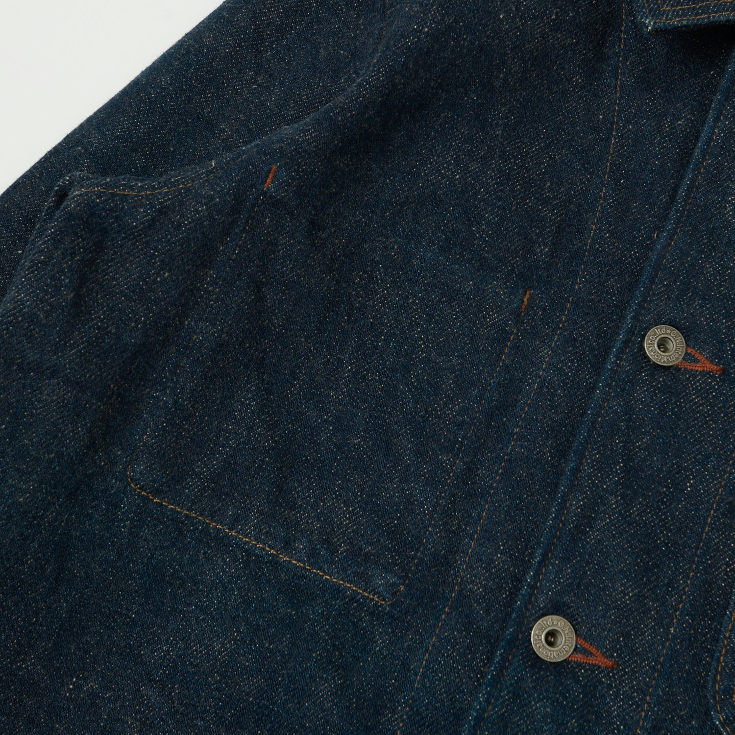 ONI Denim 03502ZR 'Secret Denim' 20oz Coverall Jacket - Rinsed