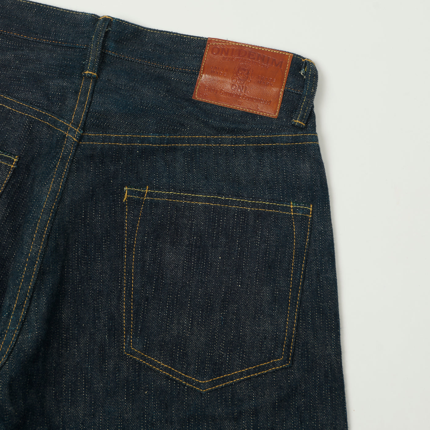 ONI Denim 902 GCKHN 16oz Green Kihannen Regular Tapered Jean - One Wash