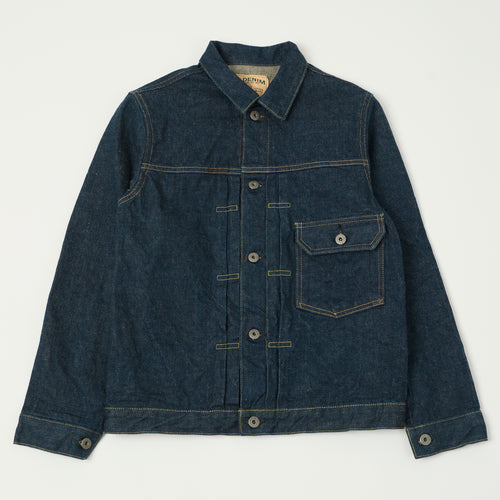 ONI Denim 01507L Ishikawadai 15oz Type-I Denim Jacket - One Wash