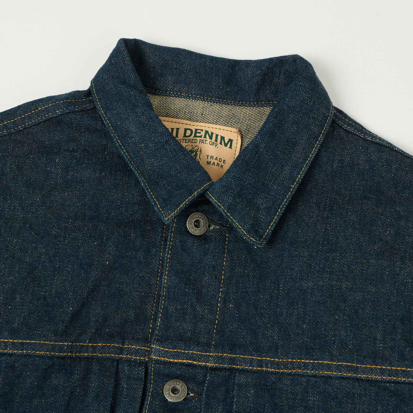ONI Denim 01507L Ishikawadai 15oz Type-I Denim Jacket - One Wash