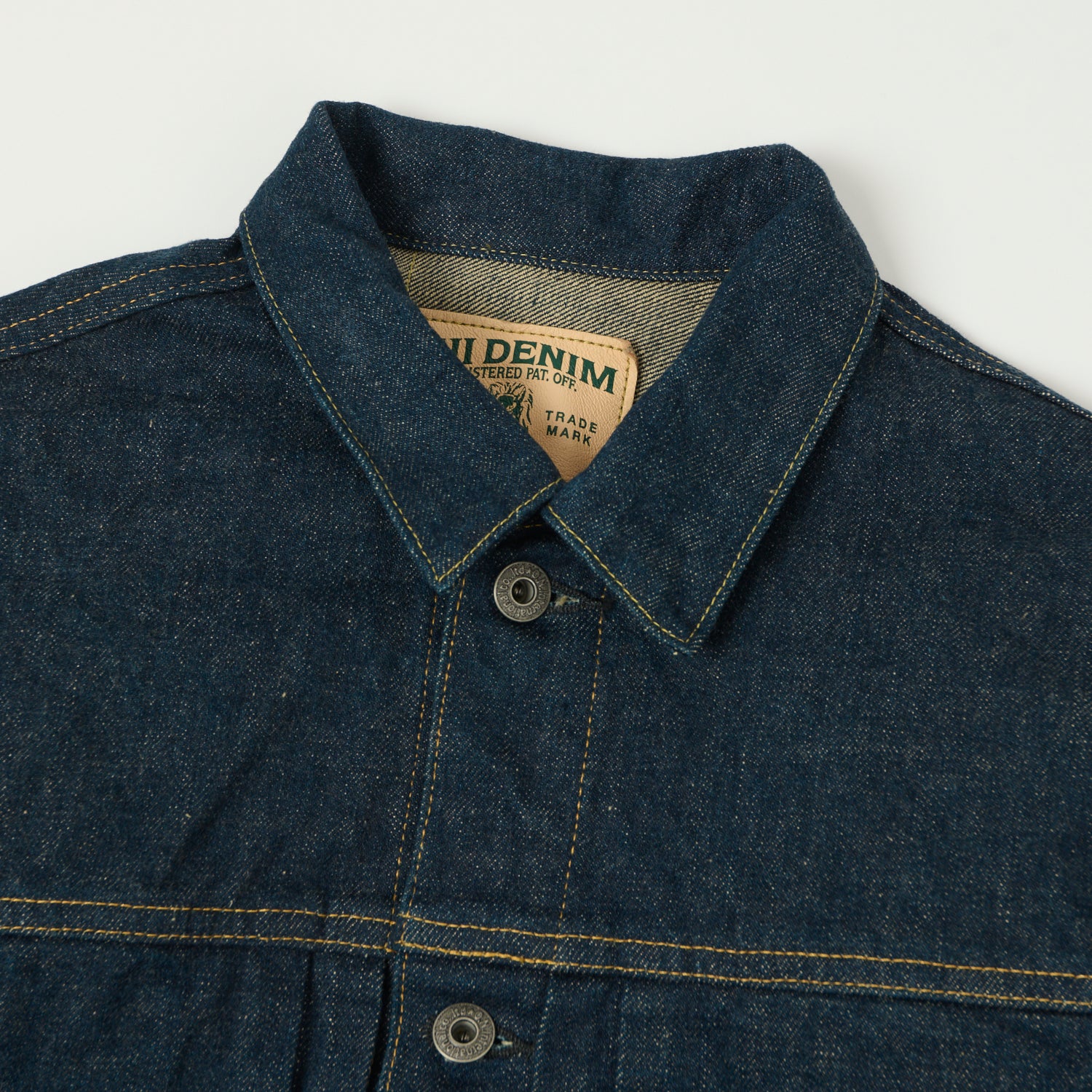 ONI Denim 01507L Ishikawadai 15oz Type-I Denim Jacket - One Wash