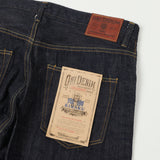 ONI 022-Kiraku 12oz Wide Straight Jean - One Wash