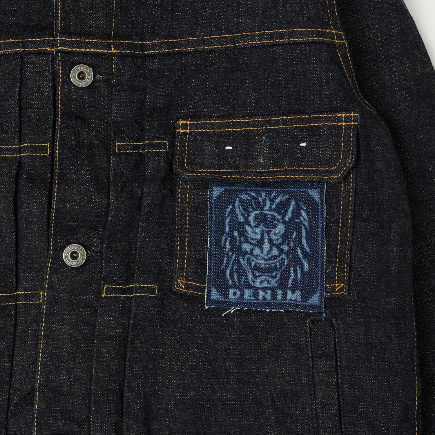 ONI Denim 02516P-14KBE Type II Denim Jacket - Rinsed