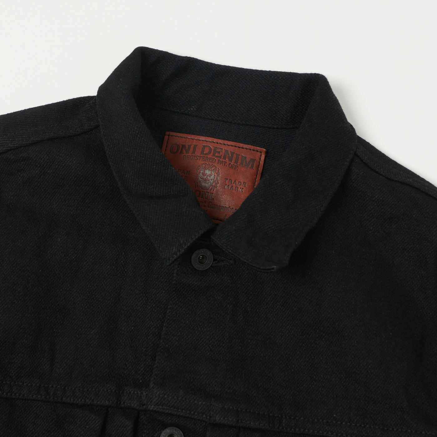 ONI 02516P-ZR-BK Secret Denim Type II Denim Jacket - Black