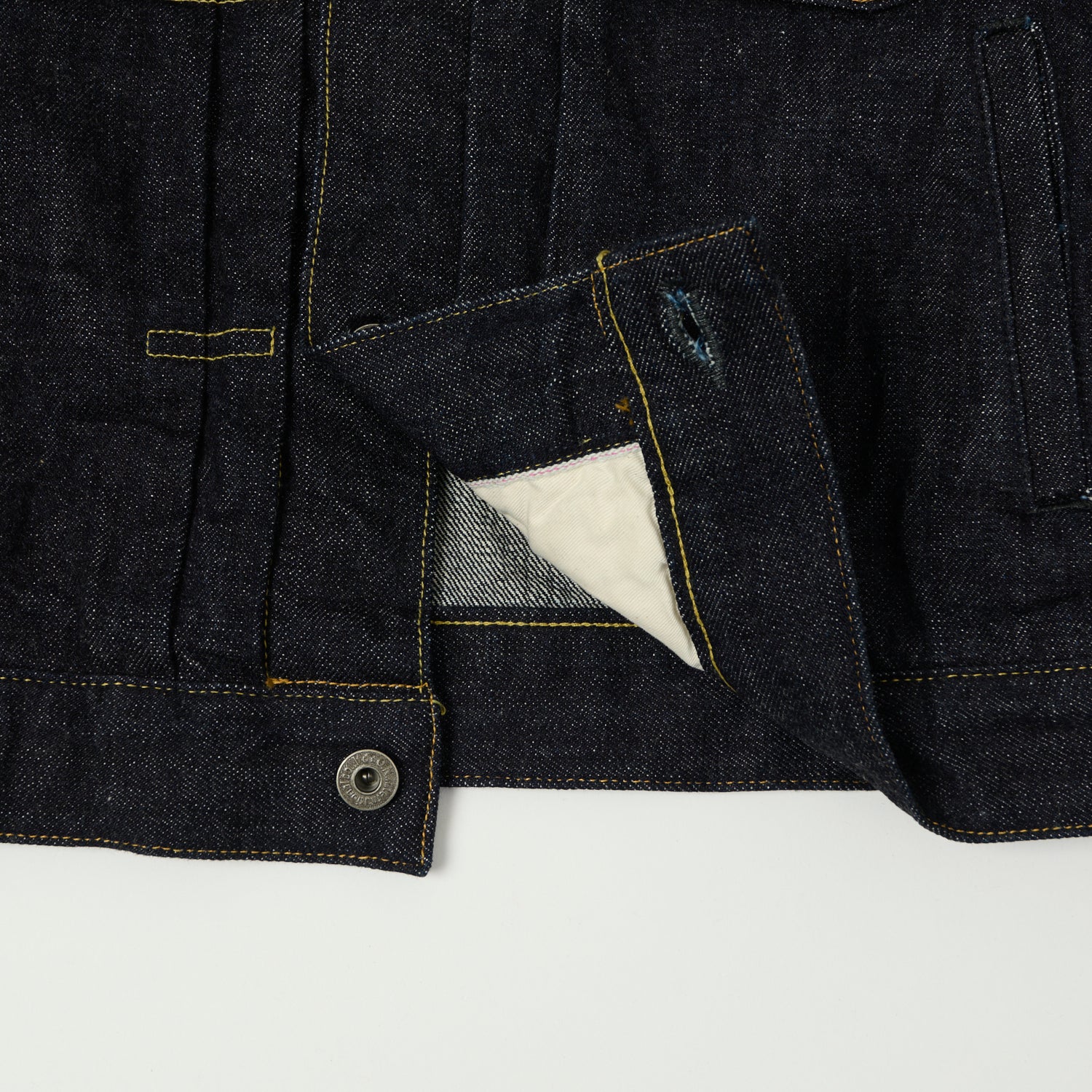 ONI Denim 02516P 15oz Type II Denim Jacket - Rinsed