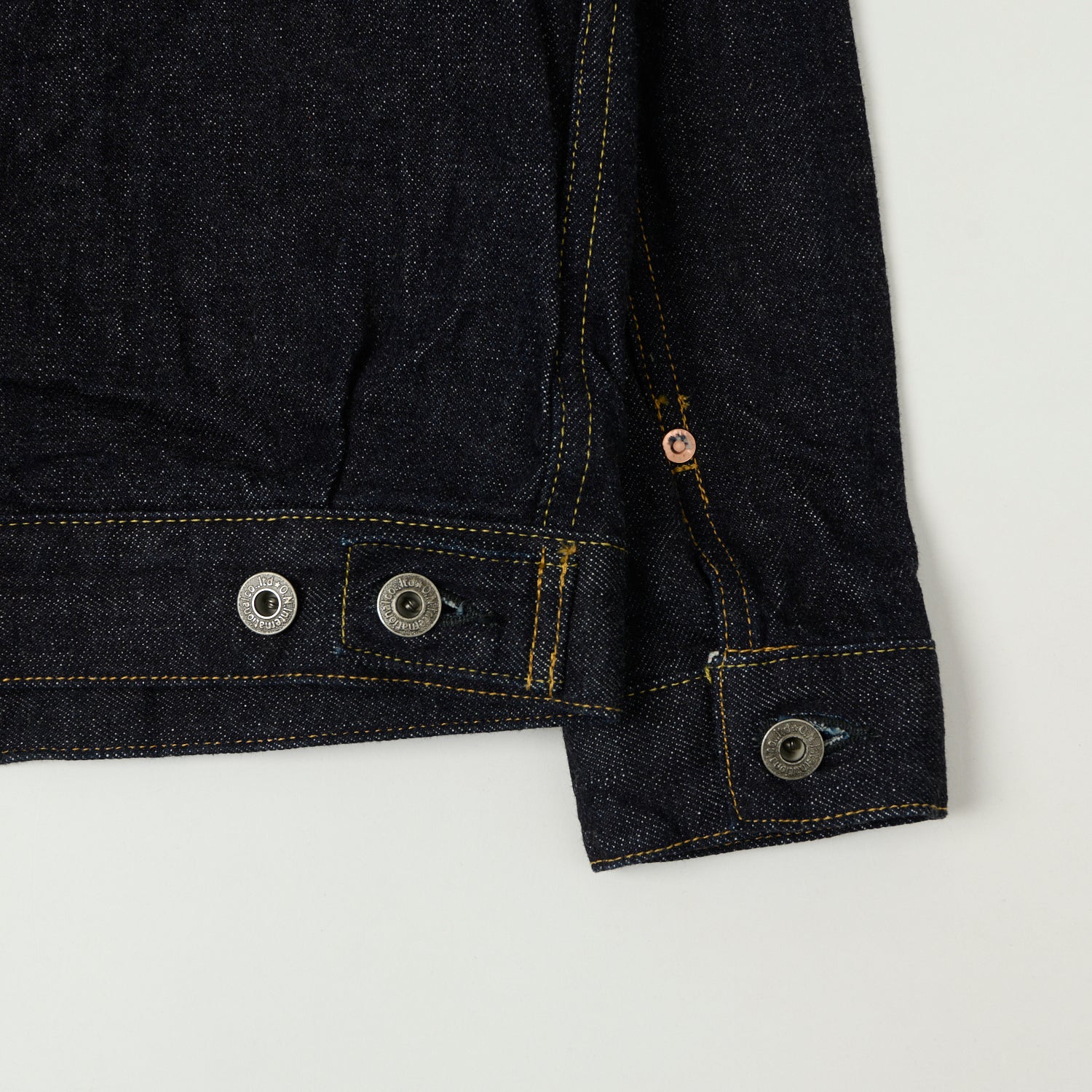 ONI Denim 02516P 15oz Type II Denim Jacket - Rinsed