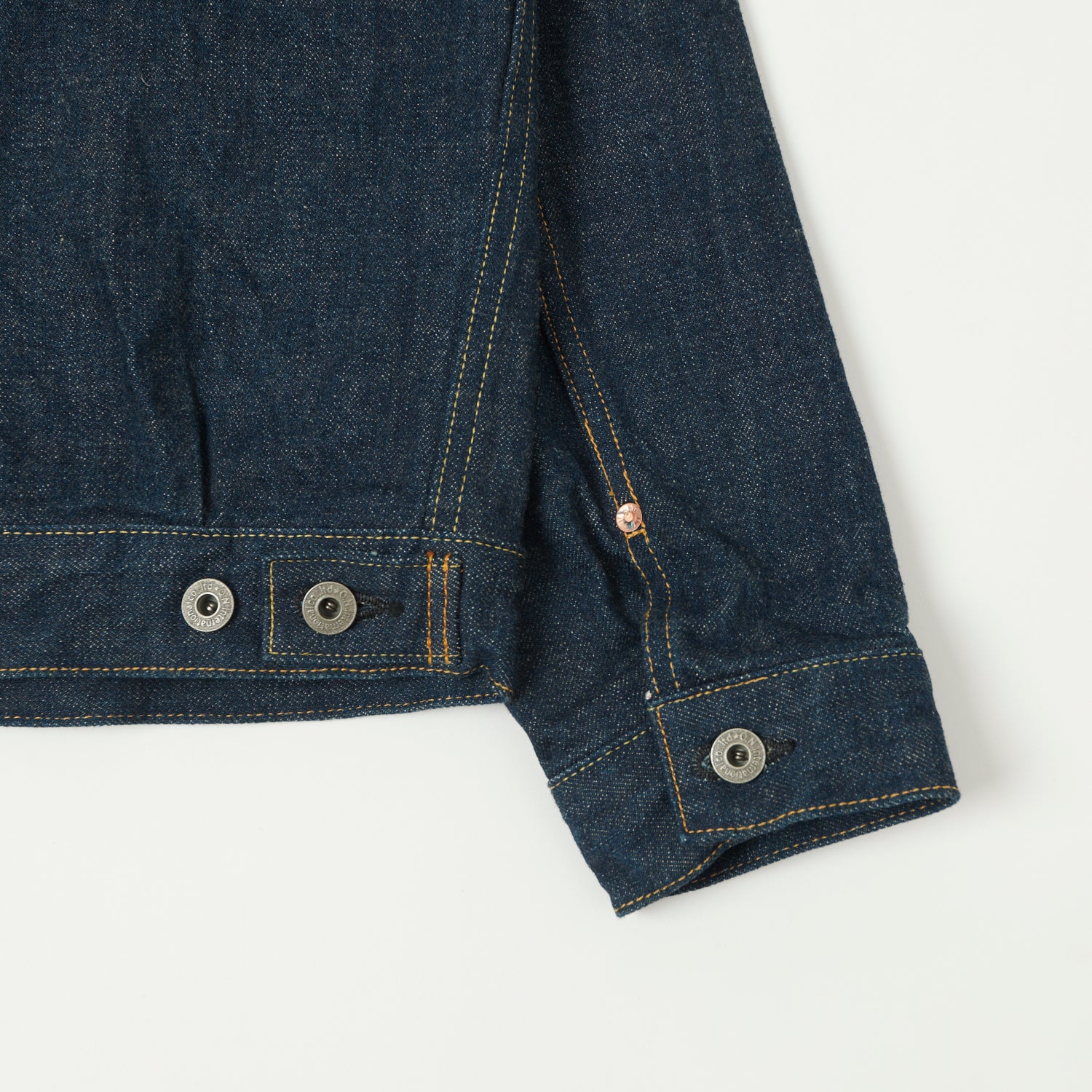 ONI Denim 02517 Ishikawadai 15oz  Type-II Denim Jacket - One Wash