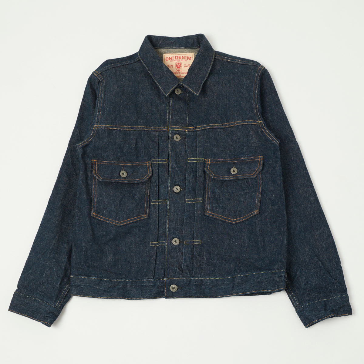 ONI 200 Ishikawadai 15oz Wide Straight Jean - One Wash | SON