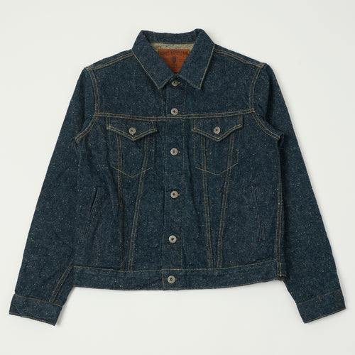 ONI Denim 02527P-CCD 'Crushed Concrete Kabuki' 15oz Type III Denim Jacket - One Wash