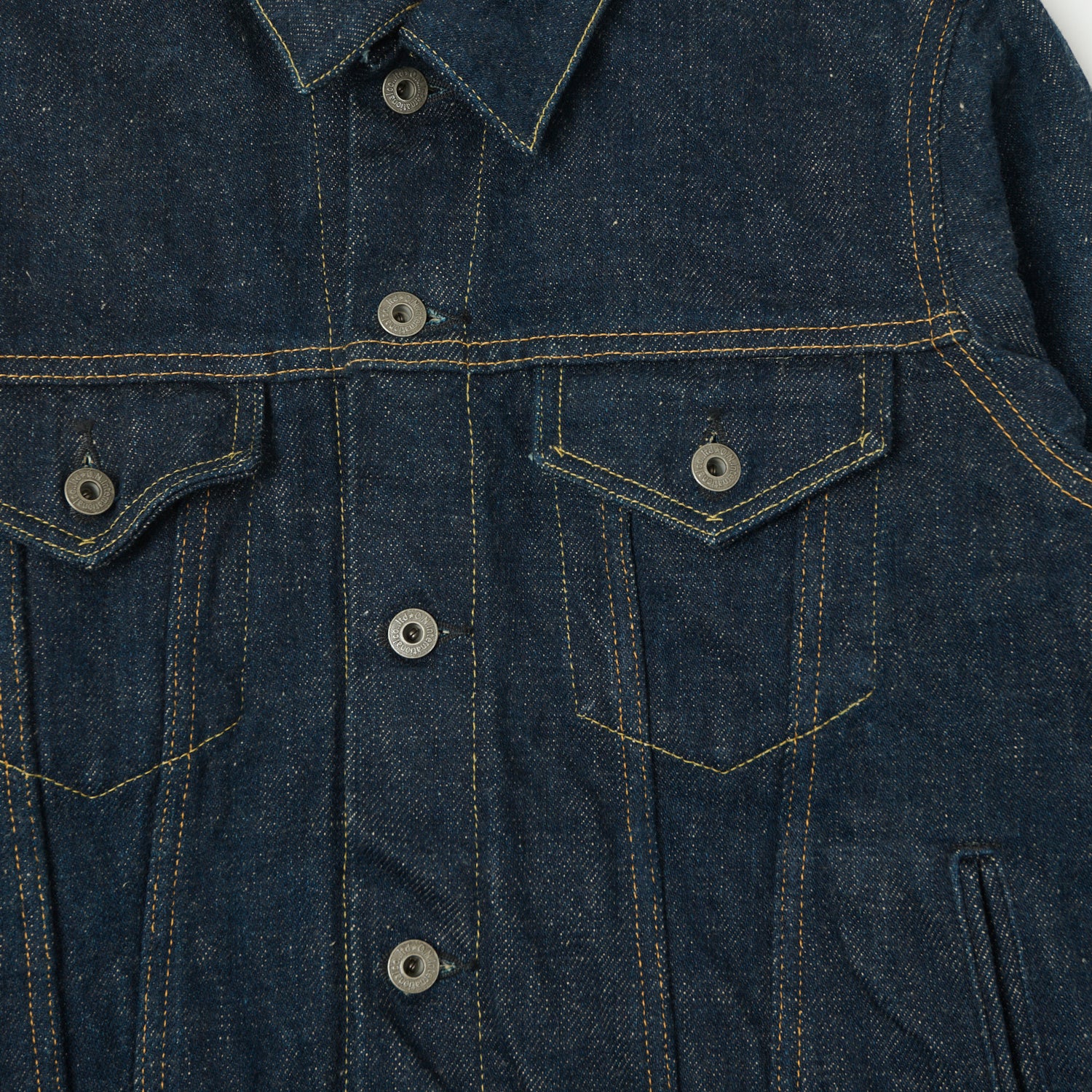 ONI Denim 02527P-KABEG 'Secret Denim Kabuki Beige' Type-III Pocket Denim Jacket - Rinsed