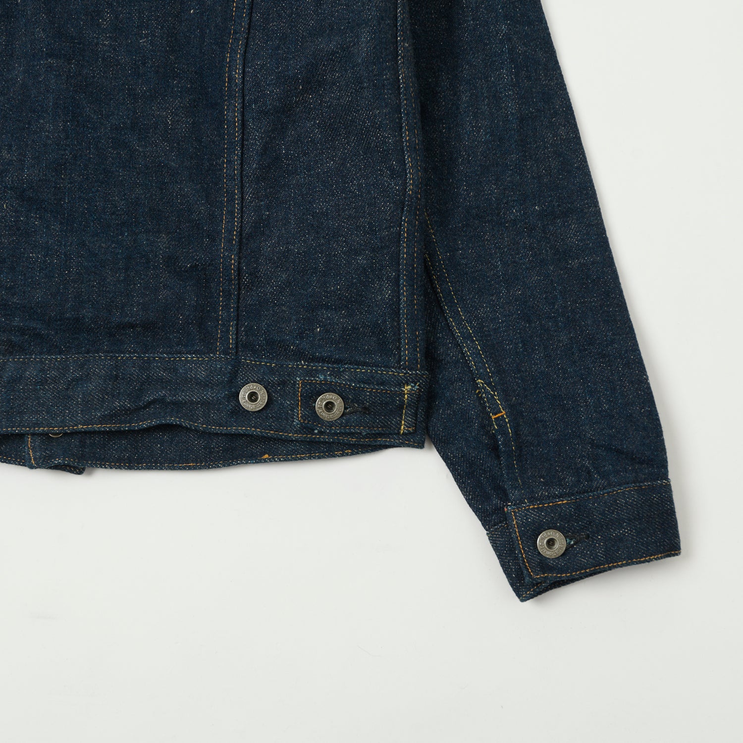 ONI Denim 02527P-KABEG 'Secret Denim Kabuki Beige' Type-III Pocket Denim Jacket - Rinsed