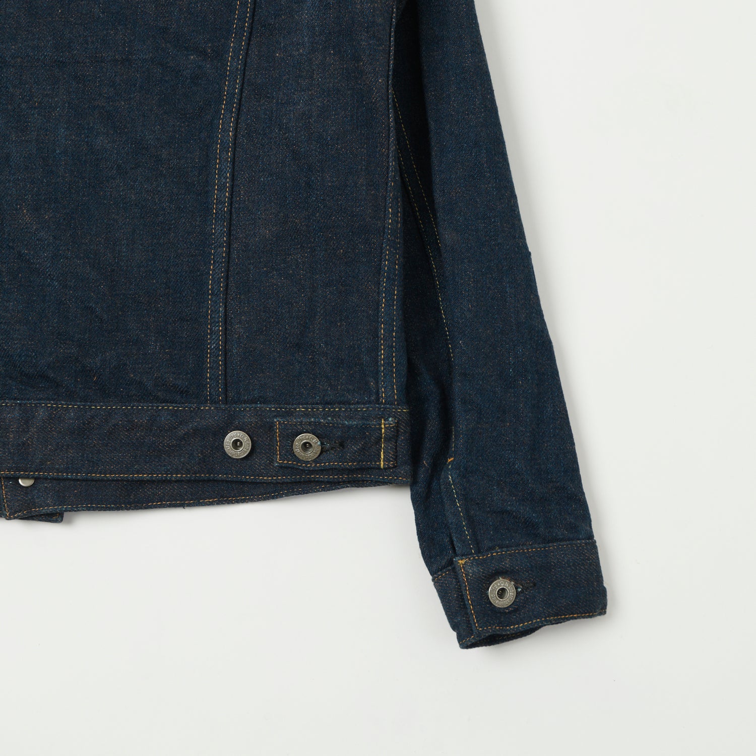 ONI Denim 02527P-KAKBR 'Secret Denim Kikishibu Brown' Type III Pocket Denim Jacket - Rinsed