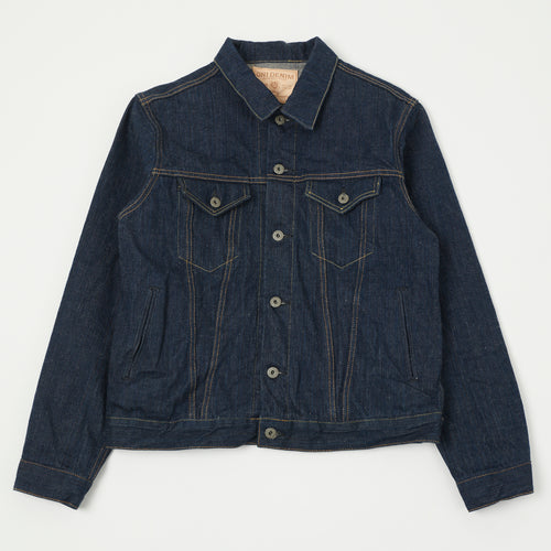 ONI Denim 02527P Kiwami 16oz Type III Denim Jacket - One Wash
