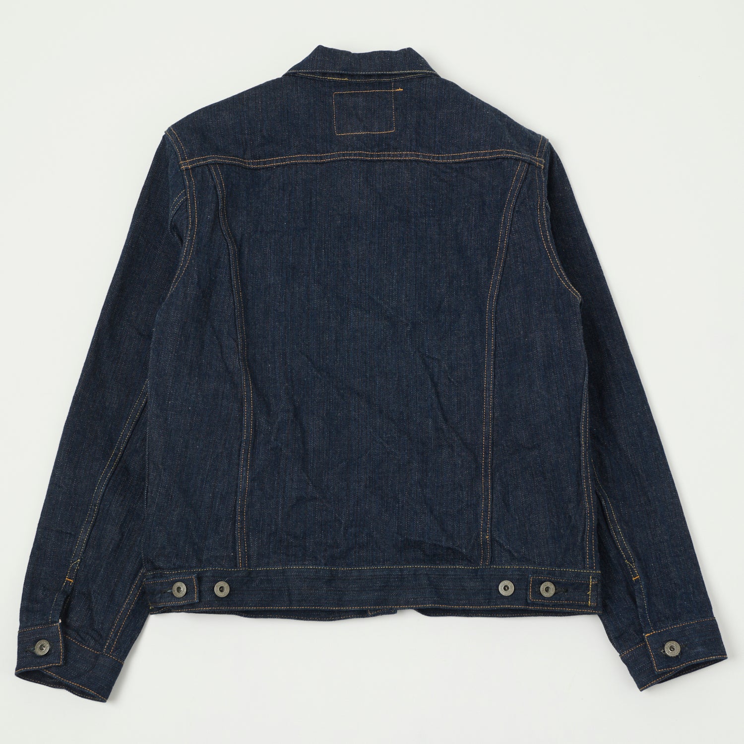 ONI Denim 02527P Kiwami 16oz Type III Denim Jacket - One Wash