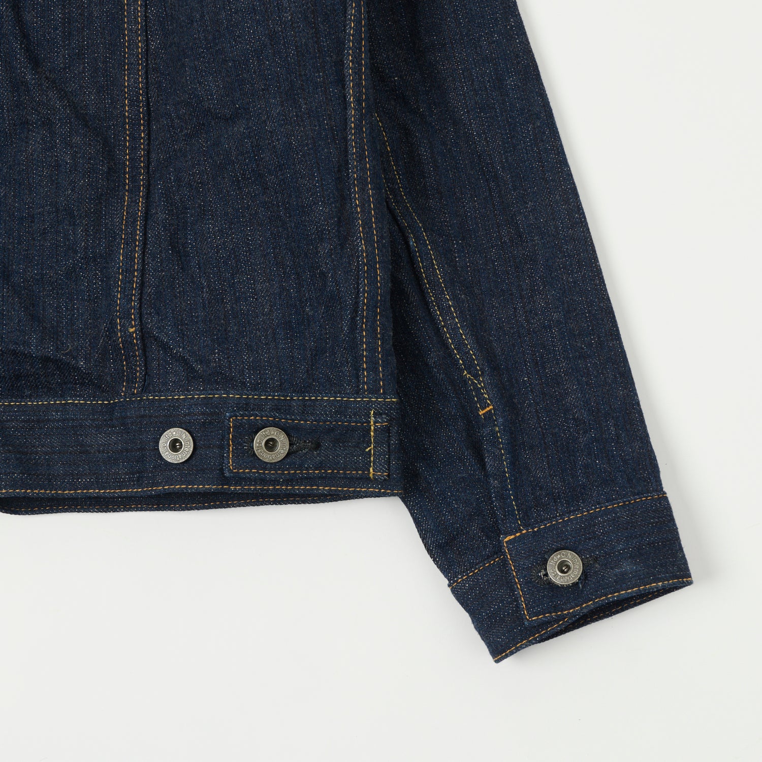 ONI Denim 02527P Kiwami 16oz Type III Denim Jacket - One Wash