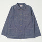 ONI Denim 03101-HCBGY 8.3oz Heavy Chambray Coverall Jacket - Blue Grey One Wash