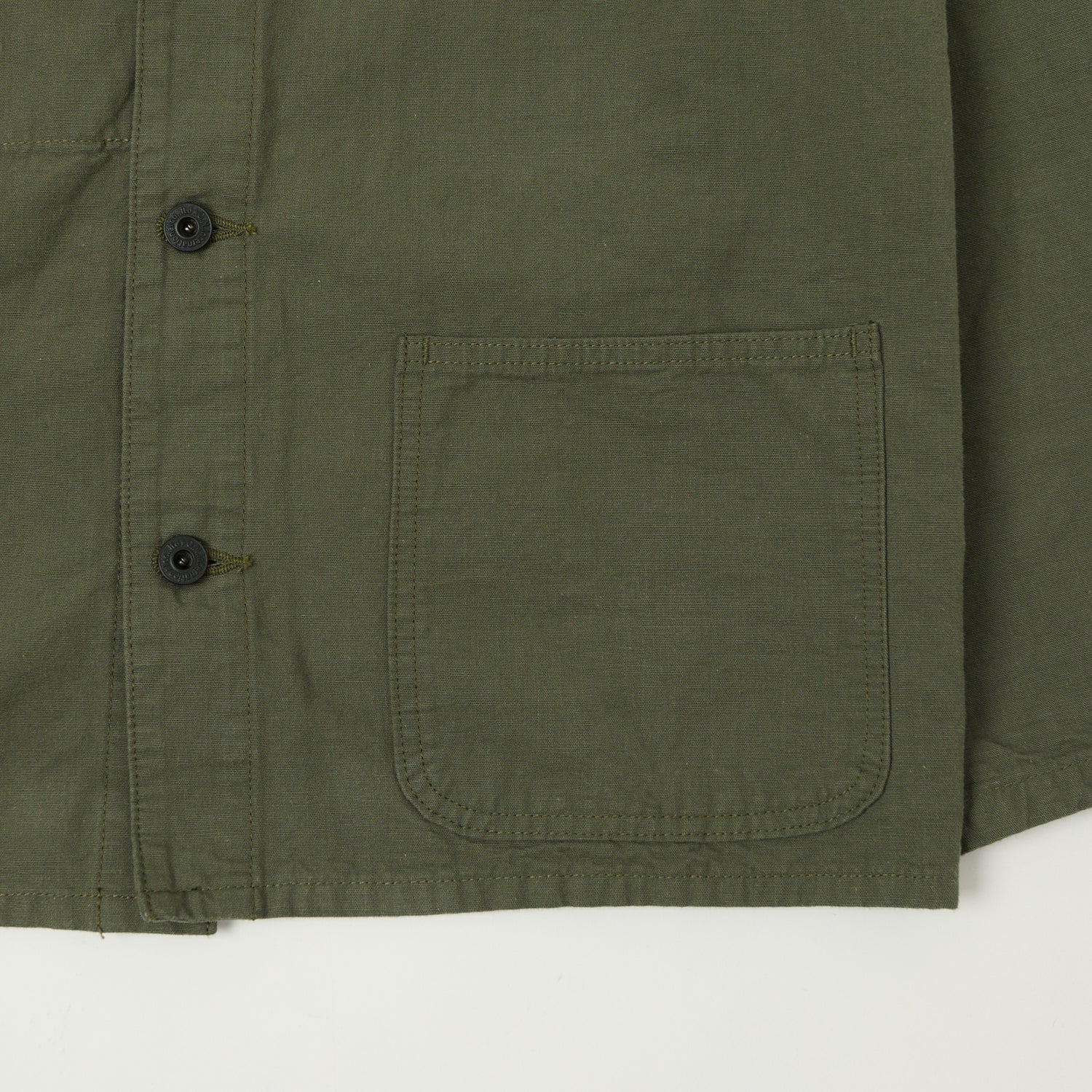 ONI Denim 03500-8GG 8oz 'Beta Chambray' Coverall Jacket - Green Grey