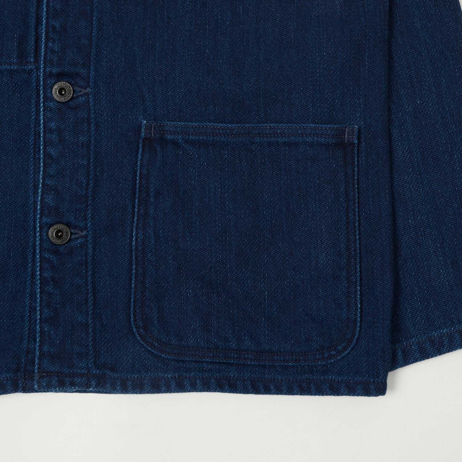 ONI Denim 03501 Indigo Dobby Twill Coverall Jacket - Indigo – SON