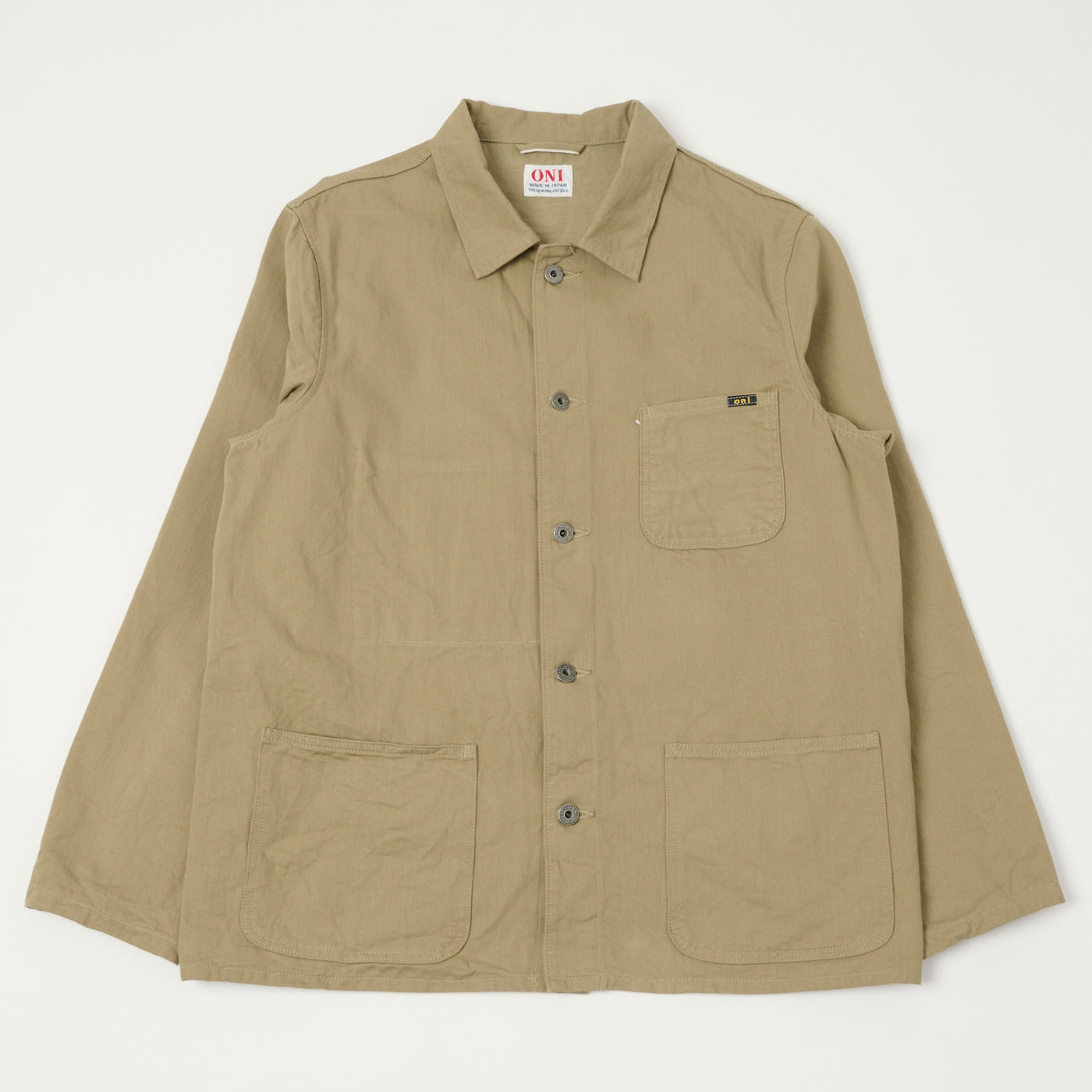 ONI Denim 03501-SVC-KHB Coverall Jacket - Beige