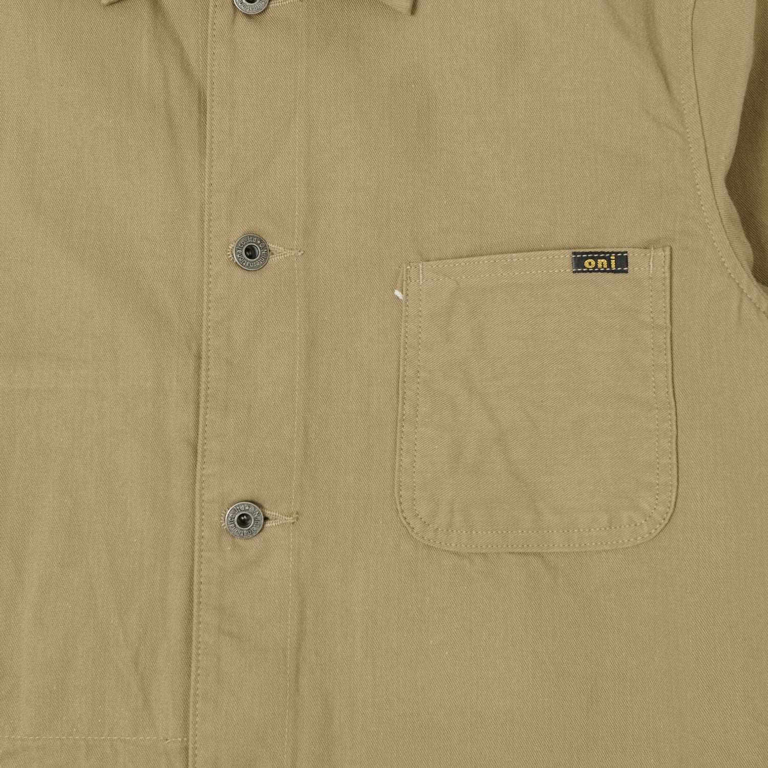 ONI Denim 03501-SVC-KHB Coverall Jacket - Beige