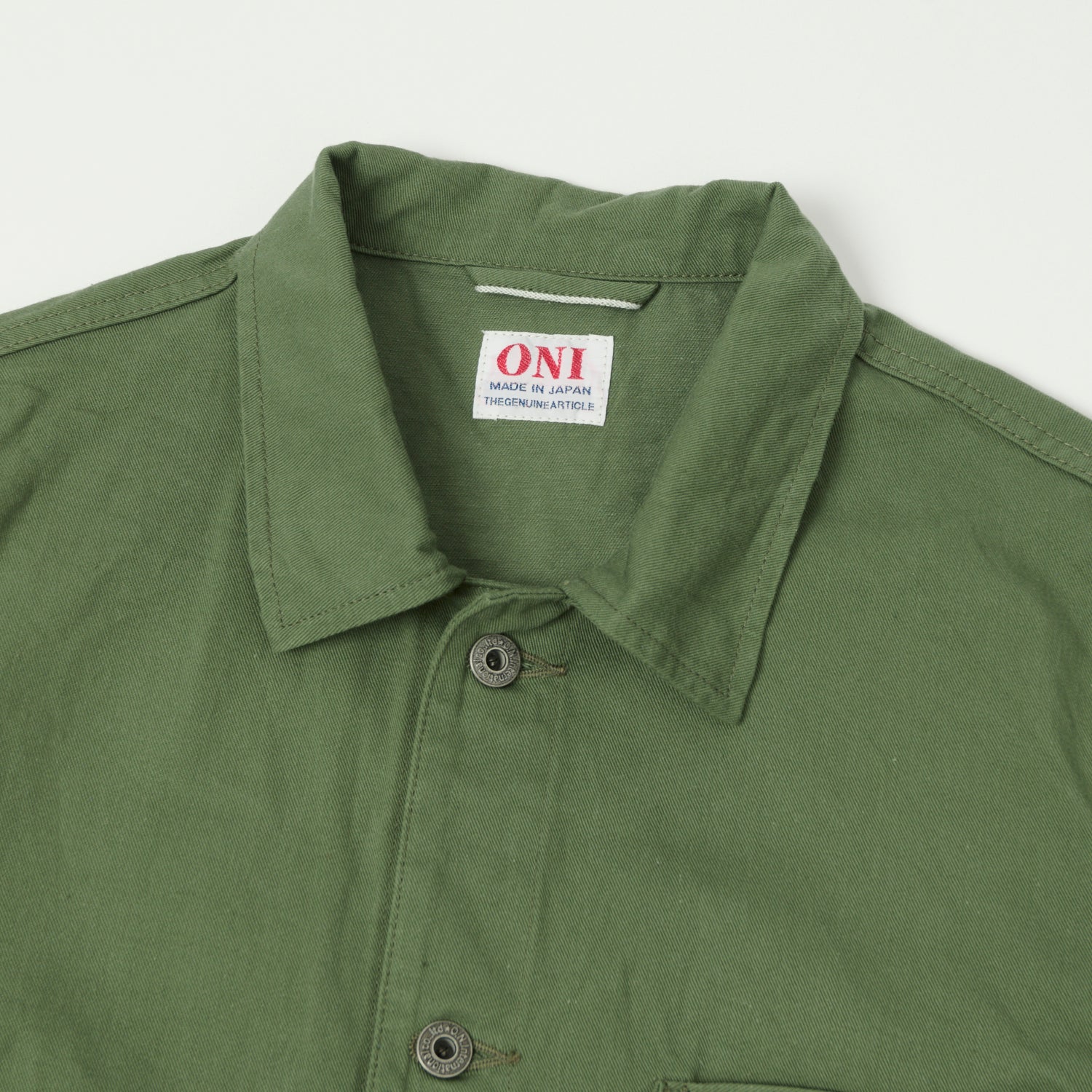 ONI Denim 03501-SVC-LOL Coverall Jacket - Light Olive