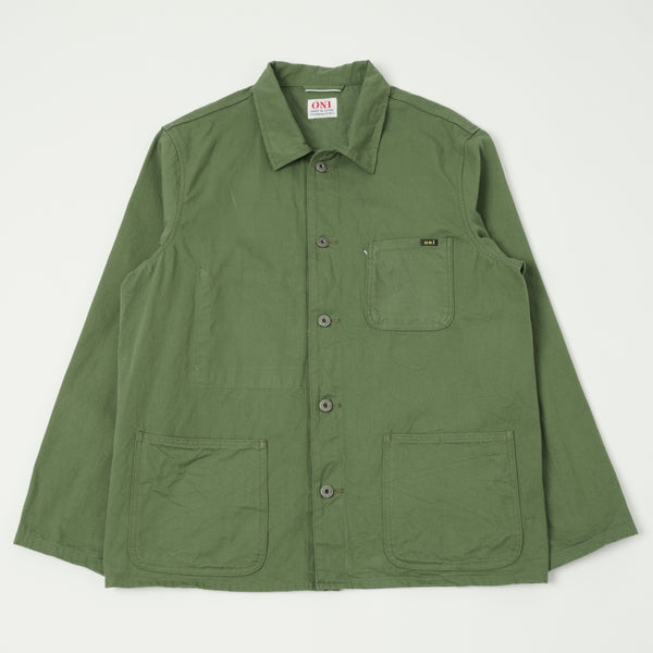 ONI Denim 03501-SVC-LOL Coverall Jacket - Light Olive | SON