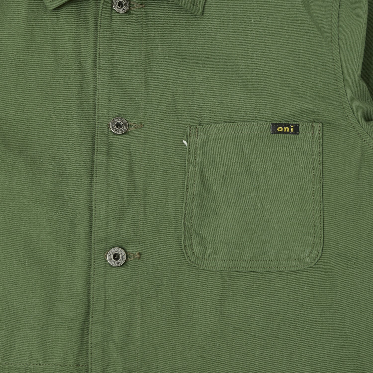 ONI Denim 03501-SVC-LOL Coverall Jacket - Light Olive