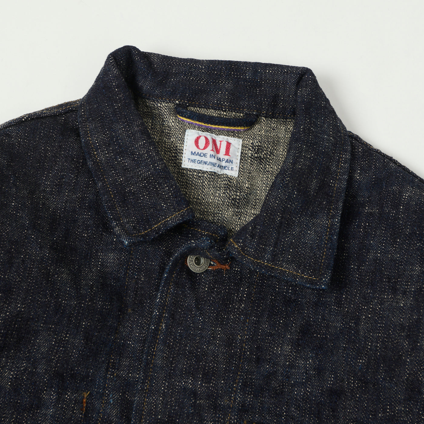ONI Denim 03502-Kasuri 17oz Coverall Jacket - Rinsed | SON OF A STAG