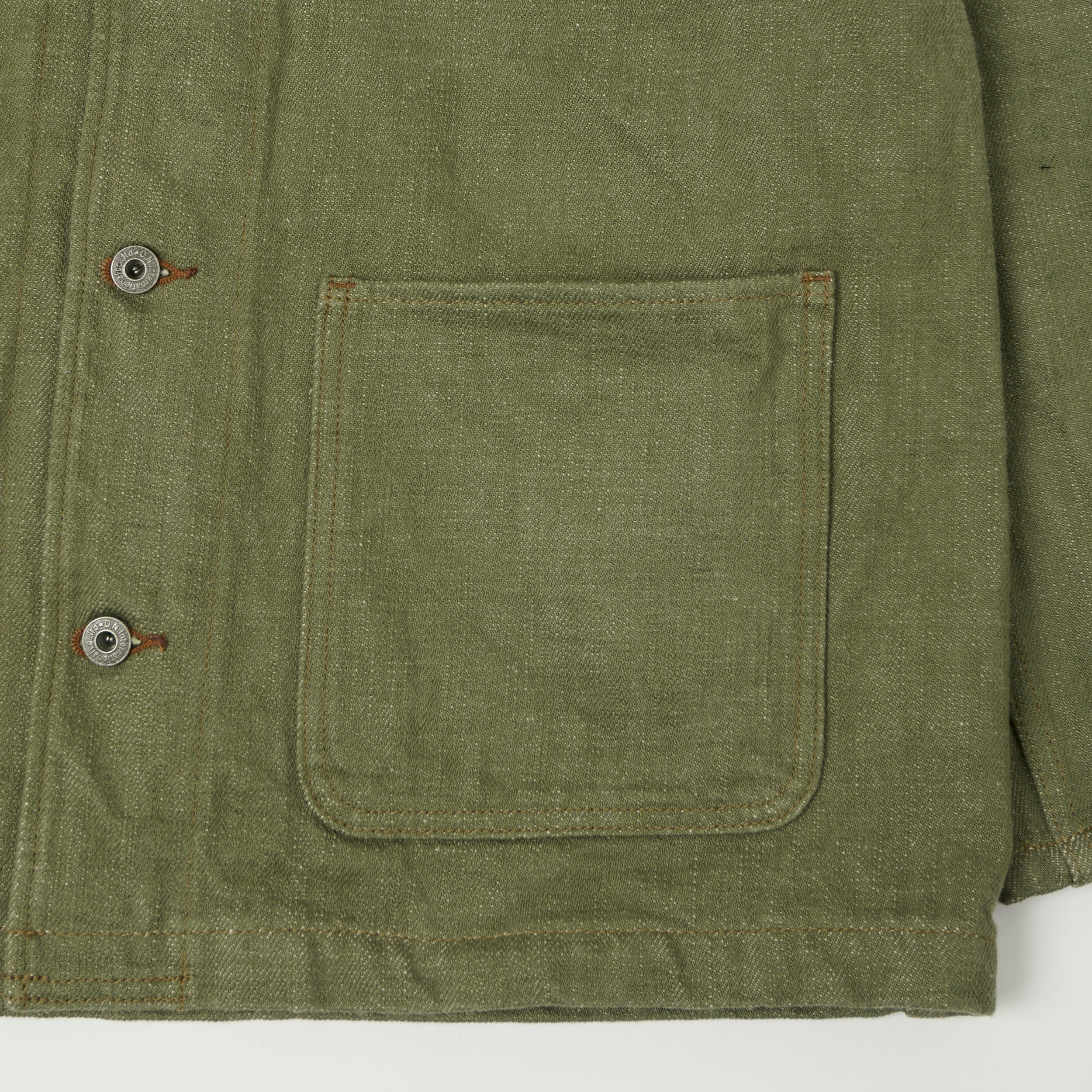 ONI Denim 03502-OLD18 18oz Coverall Jacket - Olive – SON OF A STAG