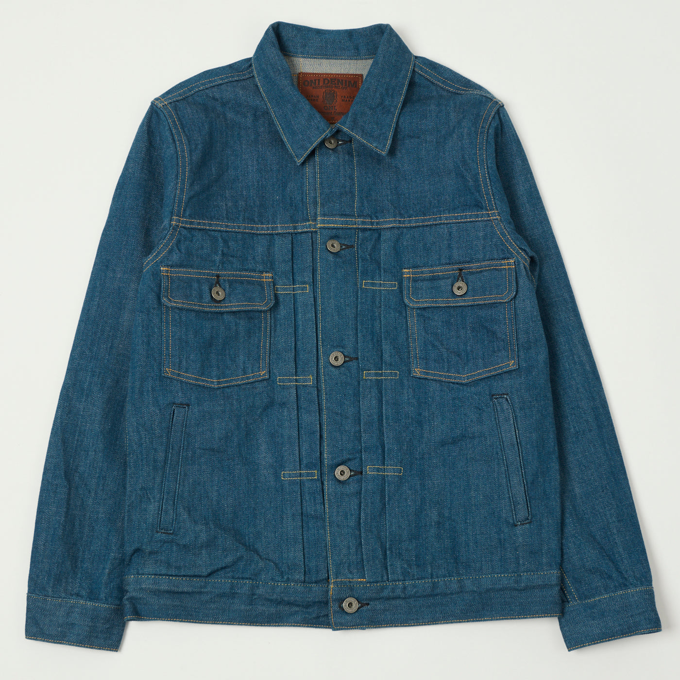 ONI Denim 02516P-OFBD Type II Denim Jacket - Rinsed
