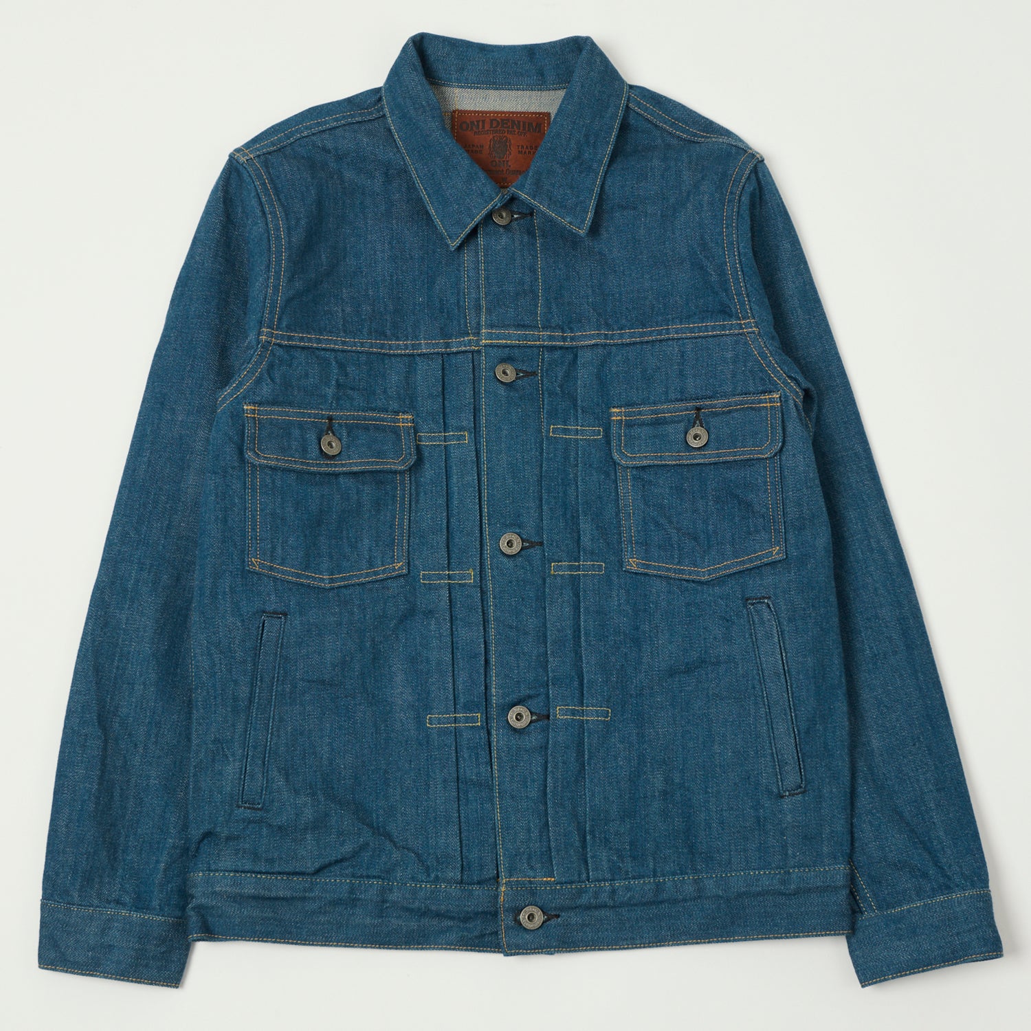 ONI Denim 02516P-OFBD Type II Denim Jacket - Rinsed