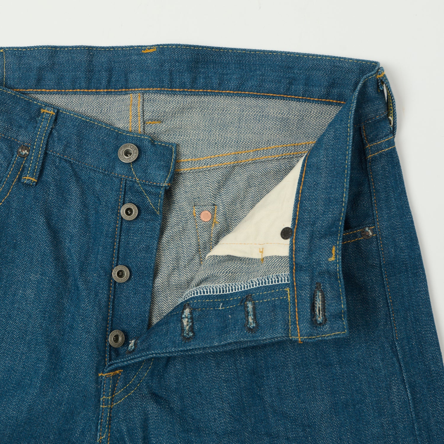 ONI Denim 570-OFBD 13.7oz Regular Straight Jean - One Wash