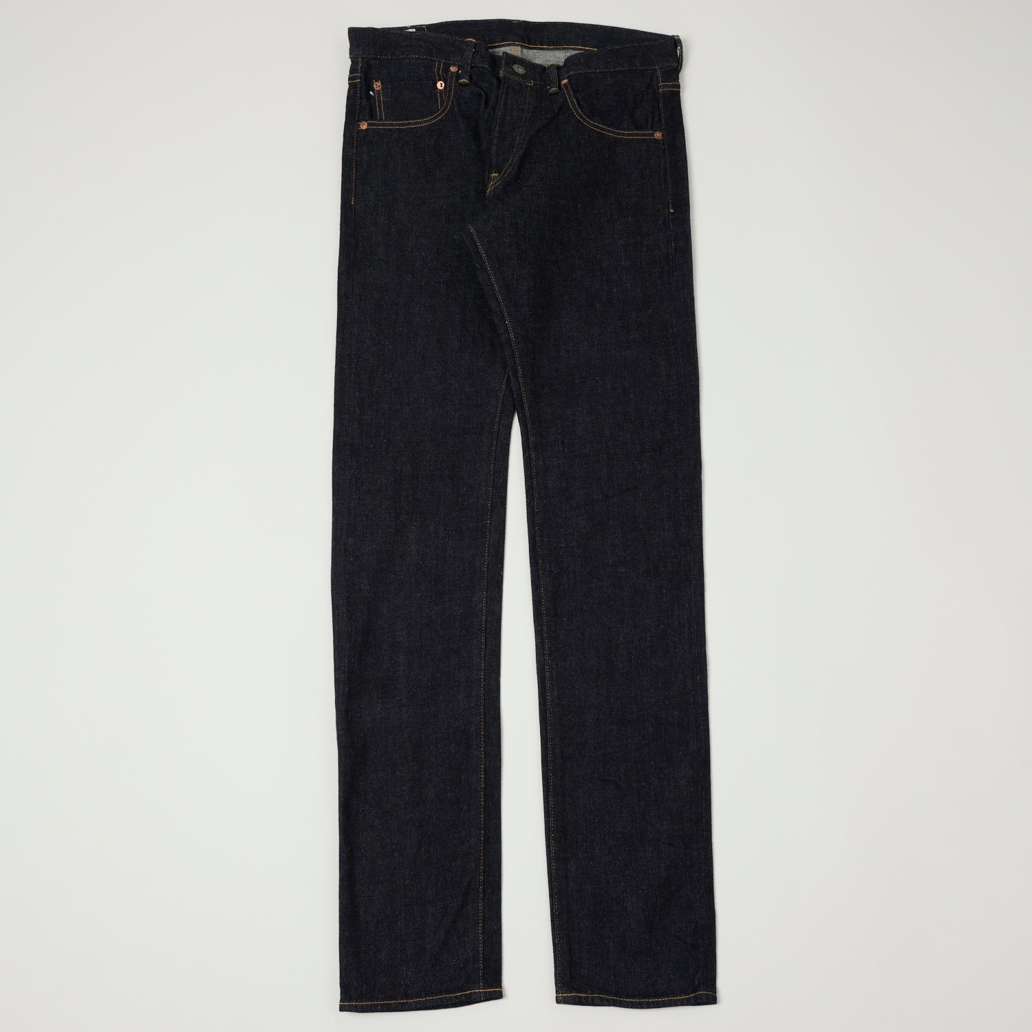 ONI Denim 122S 15oz Stretch Regular Tapered Jean - One Wash