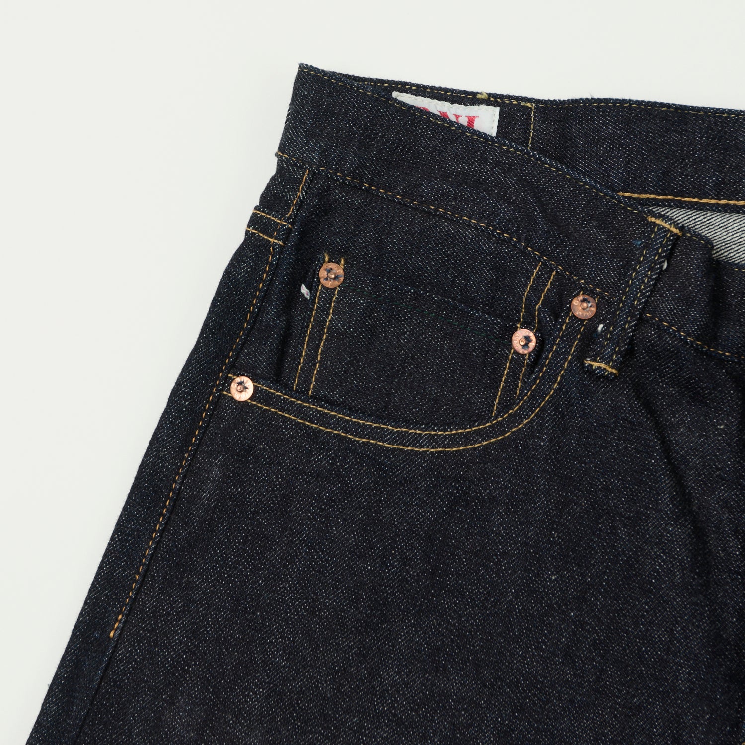 ONI Denim 122S 15oz Stretch Regular Tapered Jean - One Wash