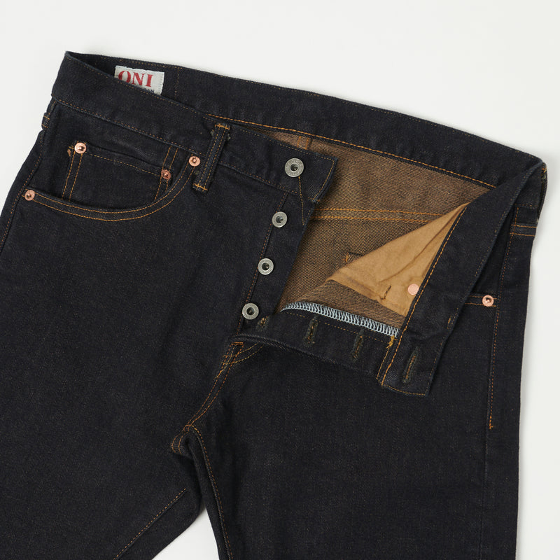 ONI 122S 15oz Stretch Regular Tapered Jean - One Wash