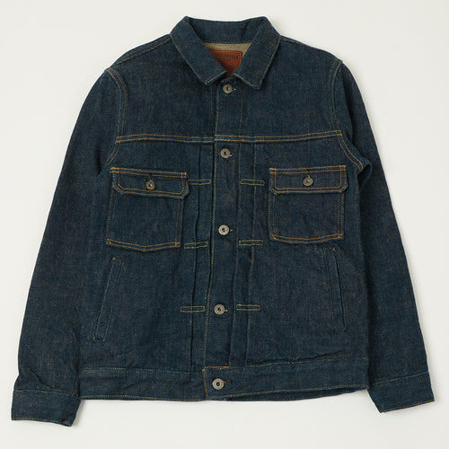 ONI Denim 02516PZR-BEG 'Beige Weft' Type II Denim Jacket - One Wash