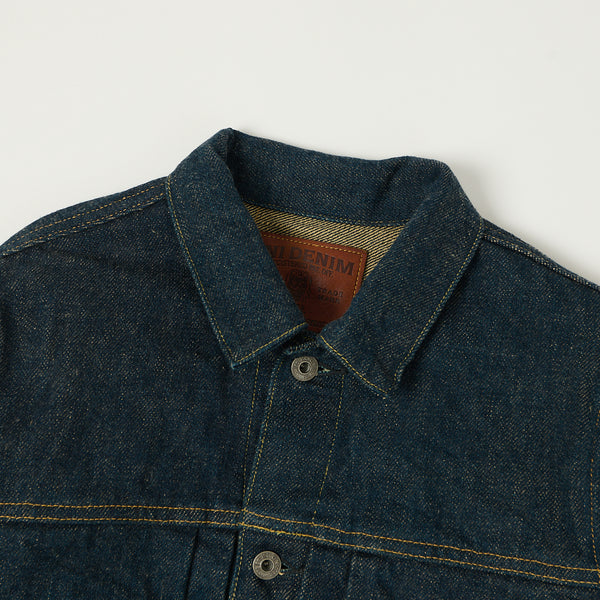 ONI 02516PZR-BEG 'Beige Weft' Type II Denim Jacket - One Wash