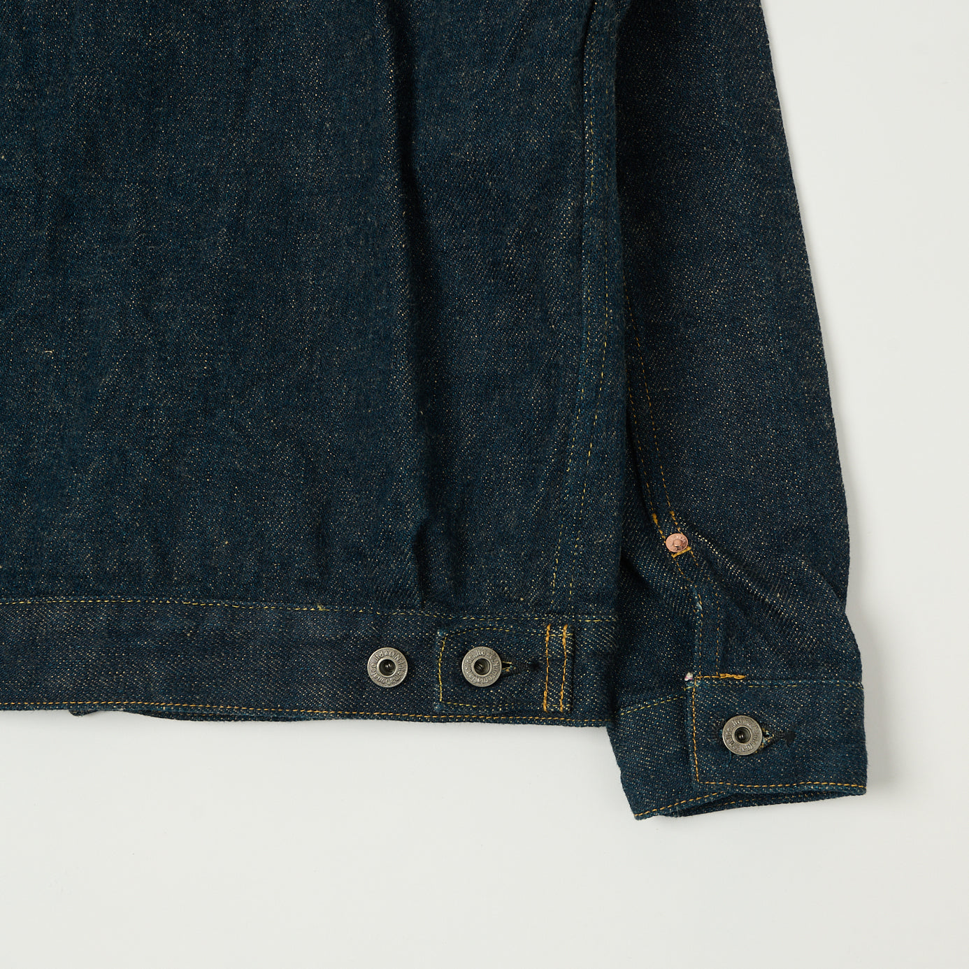 ONI Denim 02516PZR-BEG 'Beige Weft' Type II Denim Jacket - One Wash