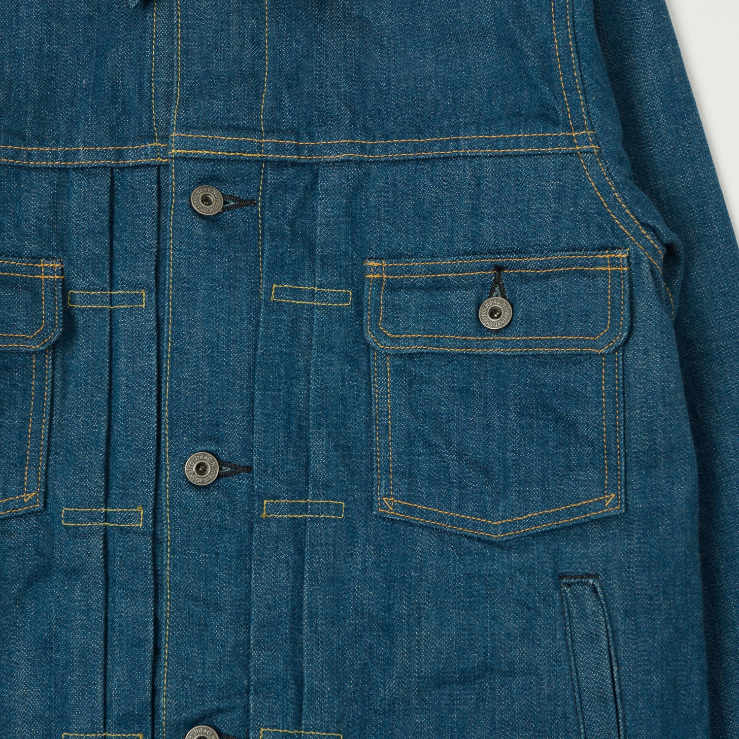 ONI Denim 02516P-OFBD Type II Denim Jacket - Rinsed