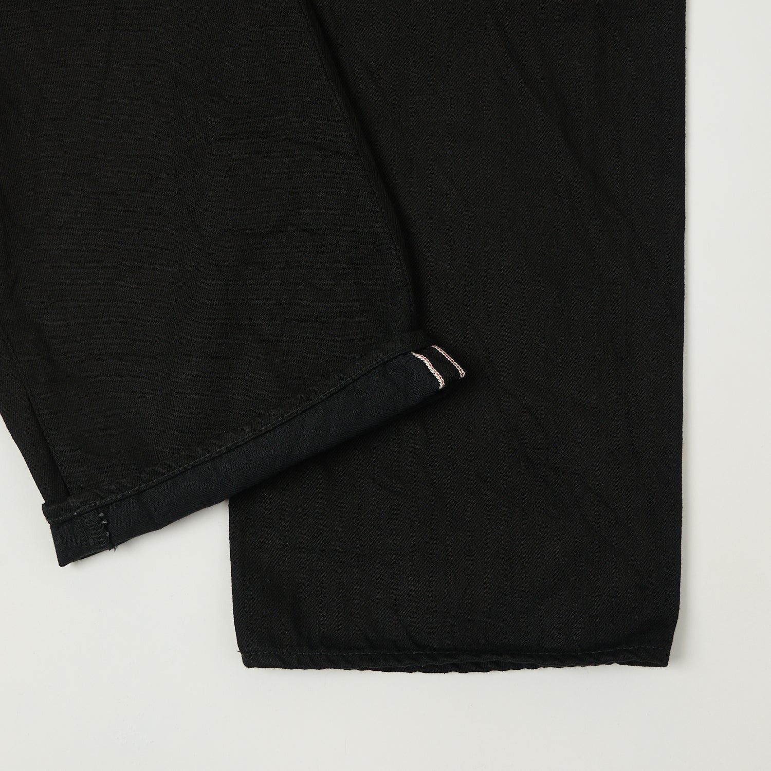 ONI Denim 200-13BK 13oz Wide Straight Jean - Black One Wash