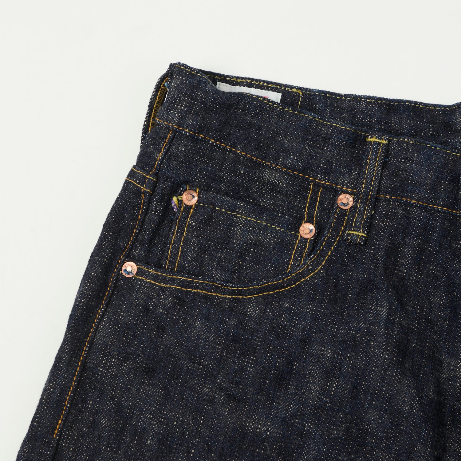 ONI Denim 200-Kasuri 17oz Wide Straight Jean - One Wash