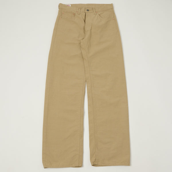 ONI Denim 200-8BE 8oz 'Beta Chambray' Wide Straight Jean - Beige
