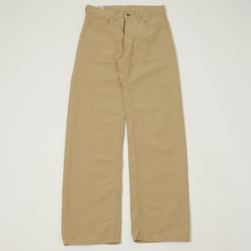 ONI Denim 200-8BE 8oz 'Beta Chambray' Wide Straight Jean - Beige