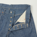 ONI Denim 200-HCSV 8oz Chambray Wide Straight Jean - Blue