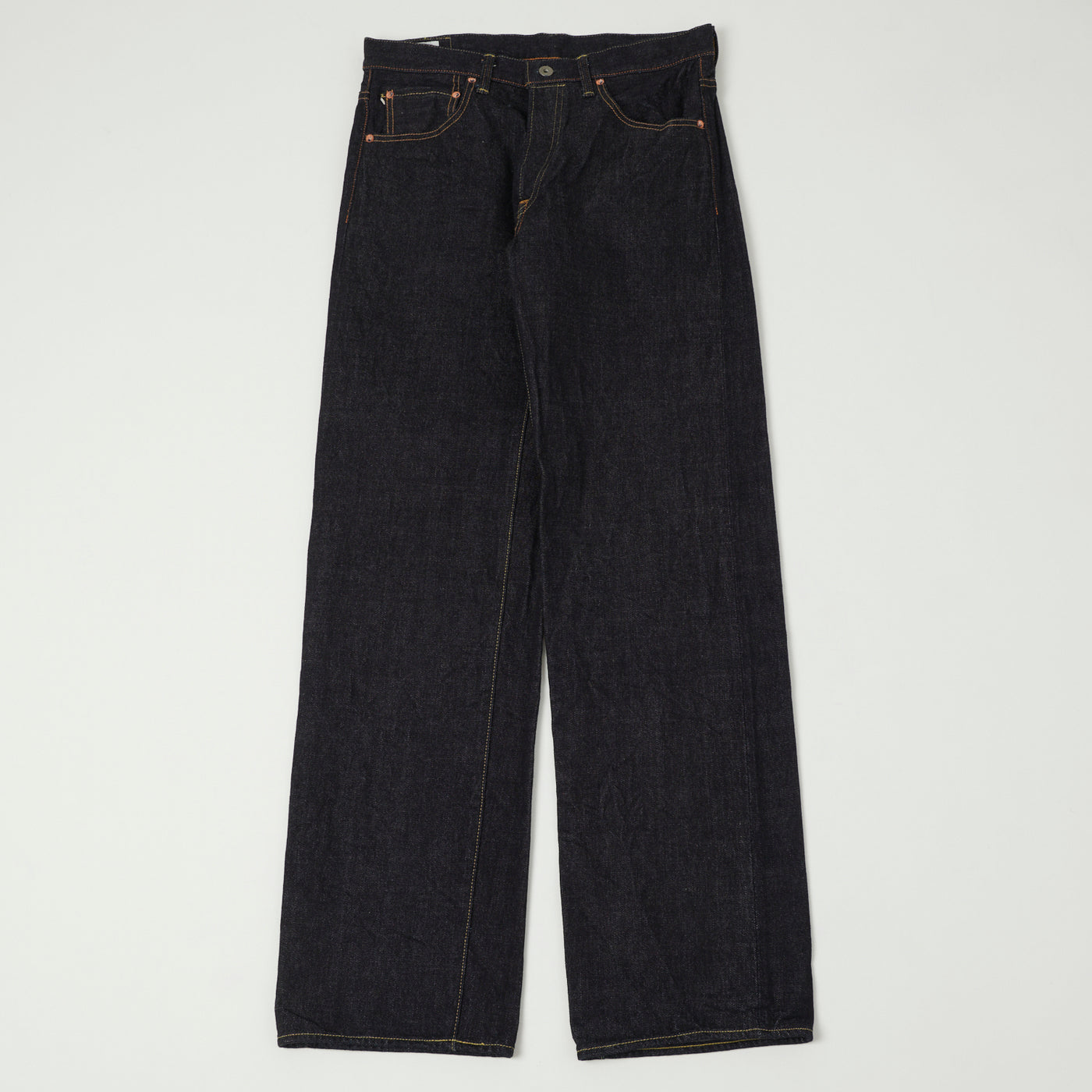 ONI Denim 200 15oz Wide Straight Jean - One Wash