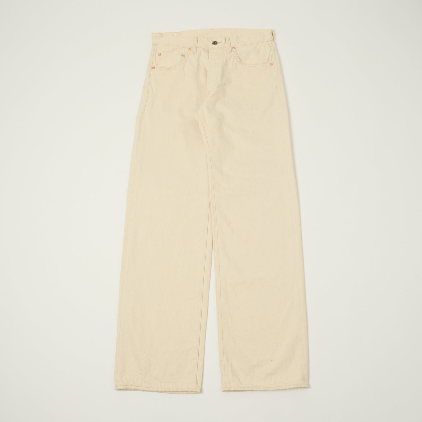 ONI Denim 200-EC 15oz Wide Straight Jean - Ecru